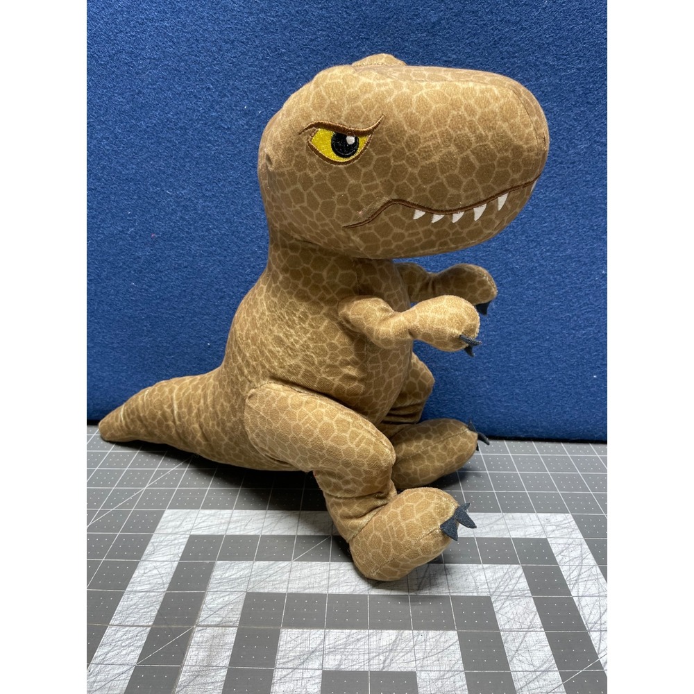 Just Play Jurassic World Dominion T Rex Plush Brown Scale Pattern 11 Inch 2022